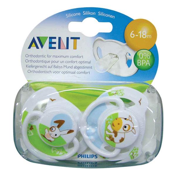 Philips Avent Animal 6-18 เดือน 2 แพ็ค