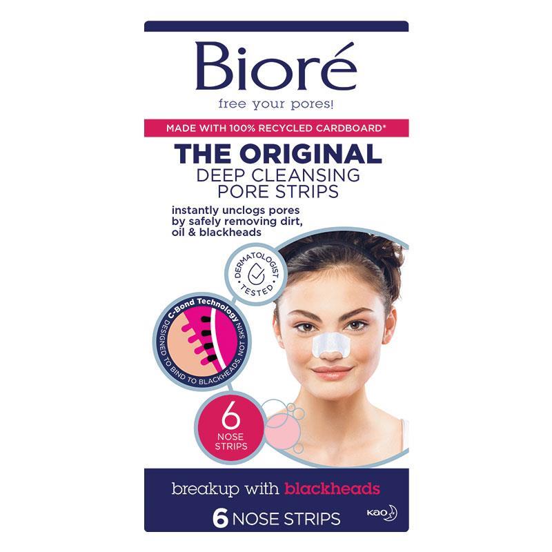 Biore Deep Cleansing Pore Strips 6 Pack