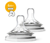 Philips Avent Natural 6m+ Fast Flow Teats 2 Gói