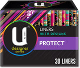 u by kotex with Designs保護襯裡30班輪