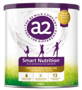 A2 Smart Nutrition เครื่องดื่มนมเสริมสำหรับเด็ก 750 กรัม