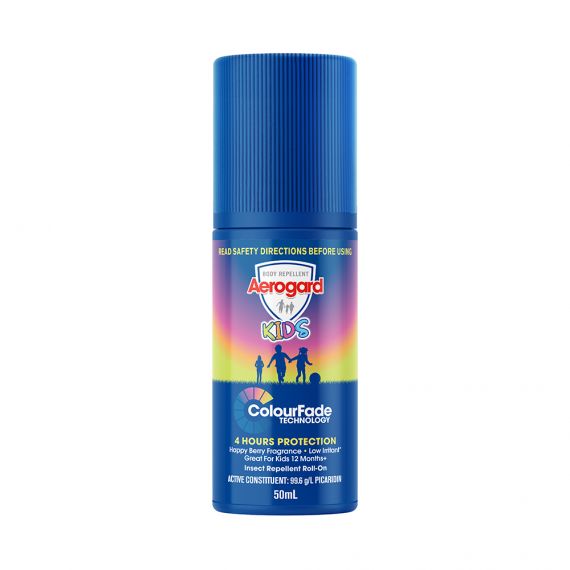 Aerogard Kids Color Fade Insect Repellent Roll on 50ml