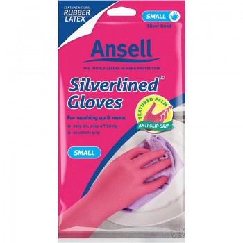 Ansell SilverLined Gloves（Small）1ペア