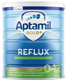 aptamil gold+ reflux 0-12 เดือน 900g