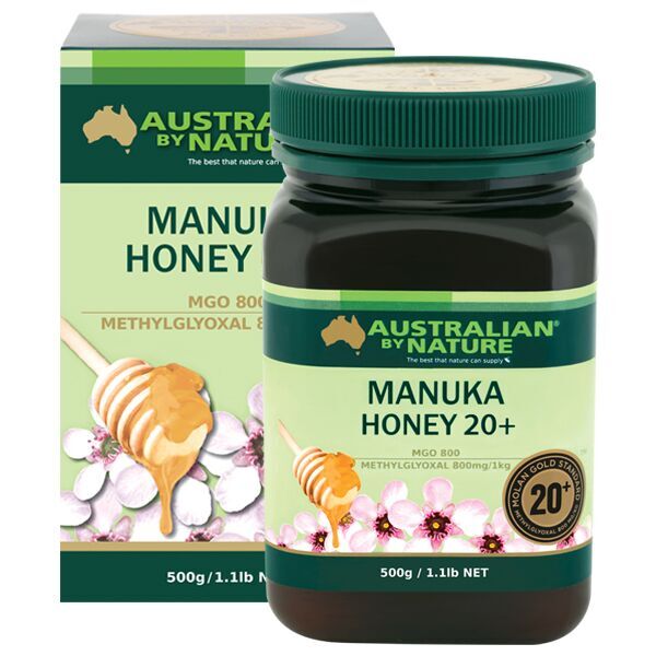 Australian By Nature Manuka Honey 20+ (MGO 800) 500g