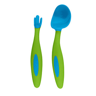 B.Box Toddler Cutlery Set Ocean Breeze 9m+