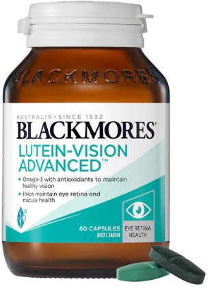 Blackmores Lutein Vision ขั้นสูง 60 แคปซูล