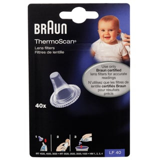 Braun Thermoscan Lens Filters 20x2