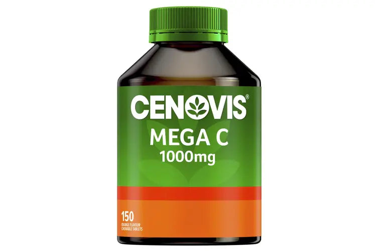 Cenovis Mega C 1000mg Orange Flavour 150 Chewable Tablets