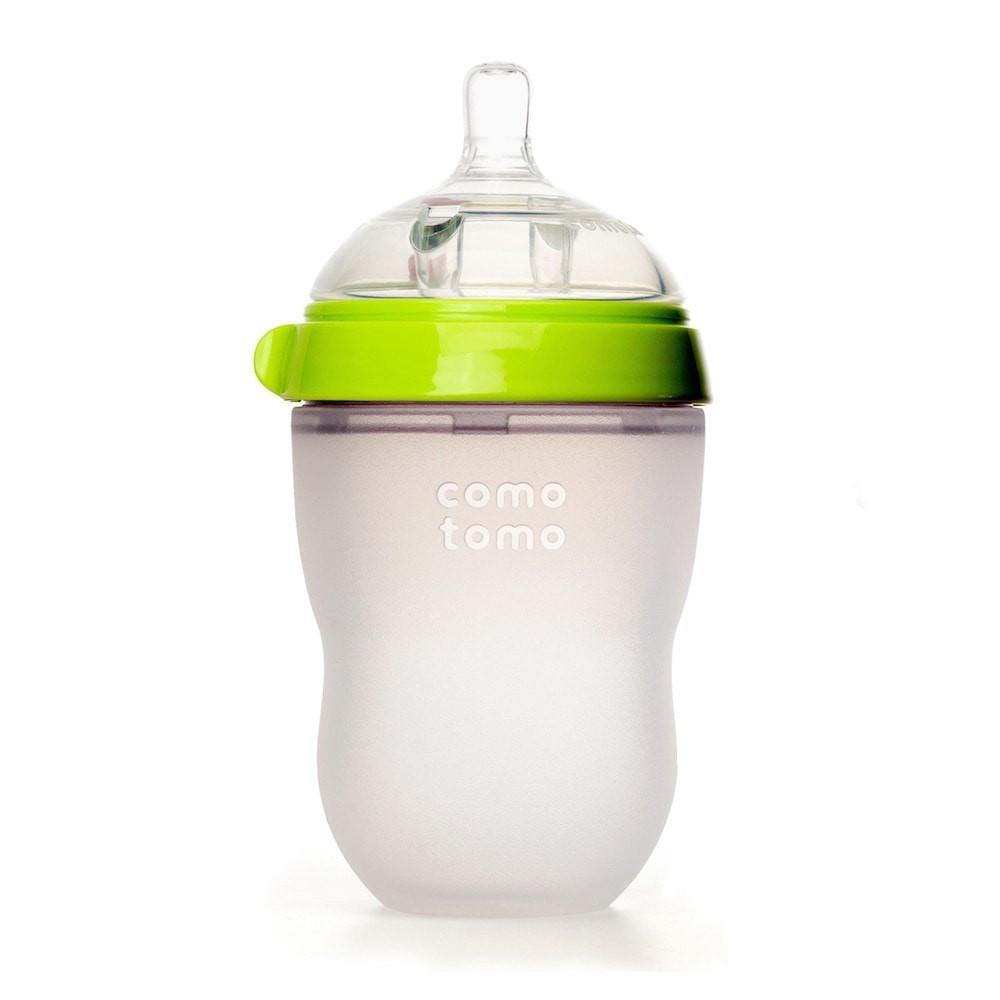 Como Tomo Baby Bottle 250ml Green 3M+