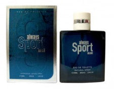 Cosmo Designs Always Sport Blue Eau De Toilette 100ml