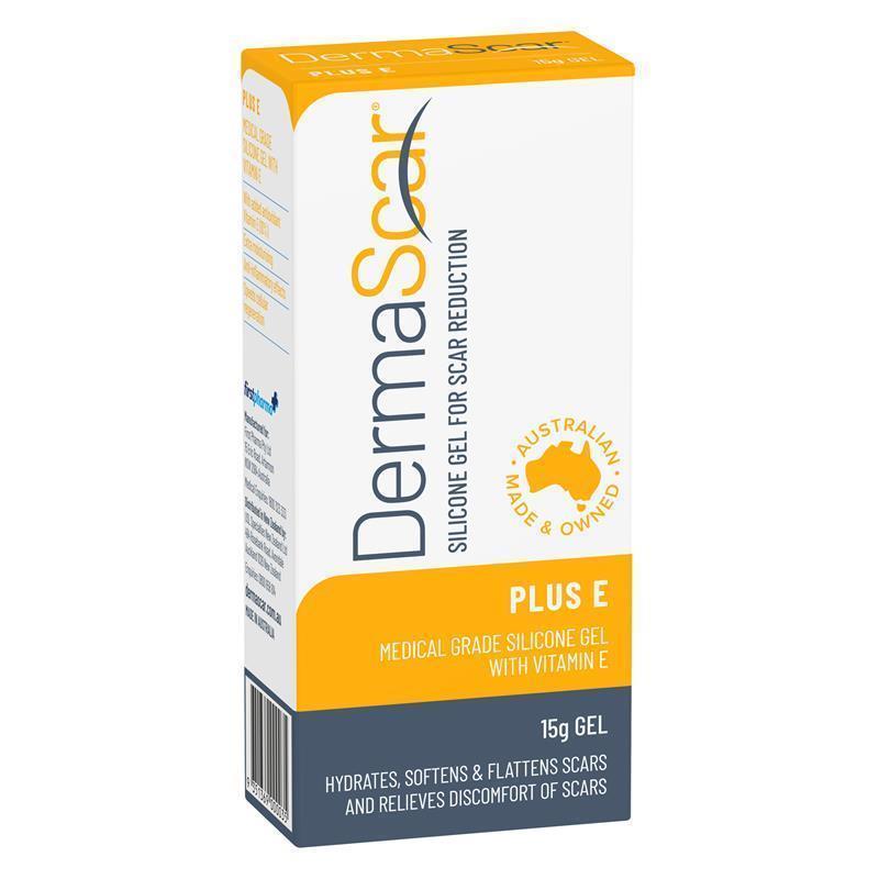 DermaScar Plus E Silicone Gel with Vitamin E 15g