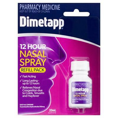 dimetapp 12 ชั่วโมงเติมจมูกสเปรย์แพ็ค 20ml