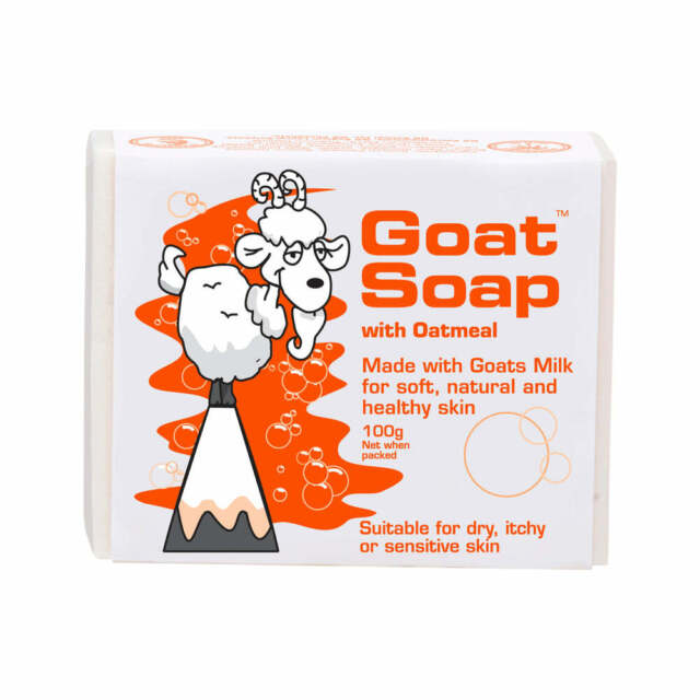 DPP Goat Soap Bar, Oatmeal, 100g