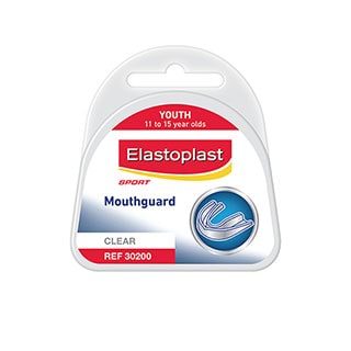 Elastoplast Sport Youth Mouthguard 10-15 Year Olds Clear