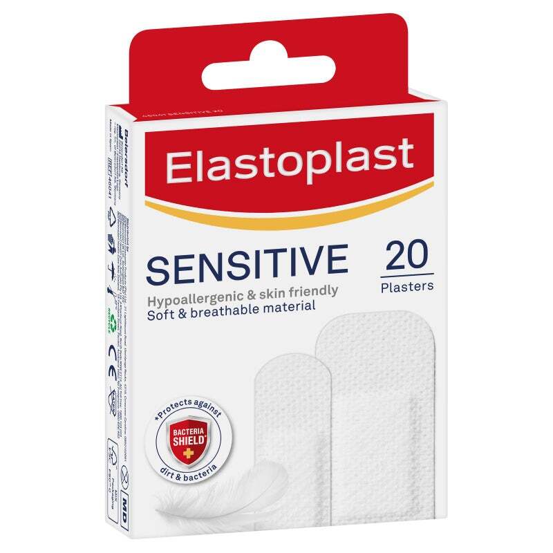 Elastoplast Sensitive Strips 20 Plasters