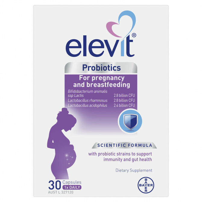 Elevit Probiotics For Pregnancy & Breastfeeding 30 Capsules