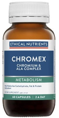 Ethical Nutrients Chromex 铬与 ALA 复合物 60 粒胶囊