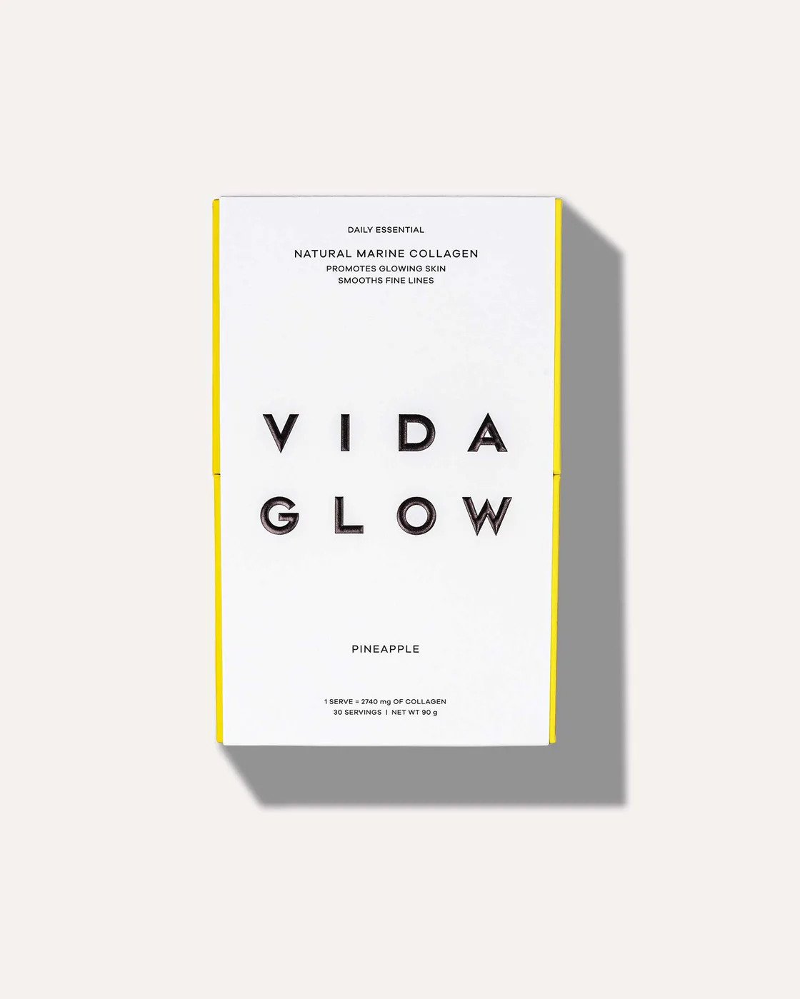 Vida Glow 天然海洋胶原蛋白袋装菠萝 30 个装