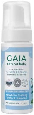 Gaia Natural Baby Foaming Foaming Wash & Shampoo 150ml