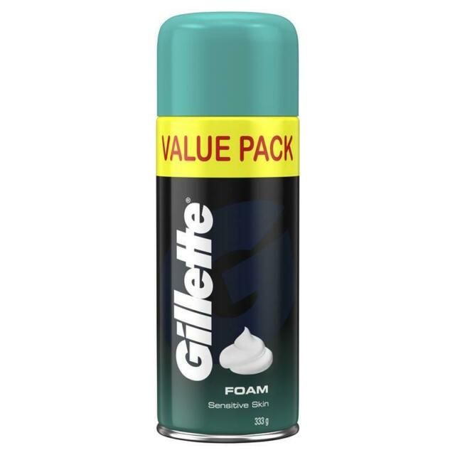 Gillette Shave Foam Sensitive Skin Value Pack 333g