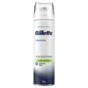 Gillette Sensitive Skin Soothing ว่านหางจระเข้โกนเจล 195g