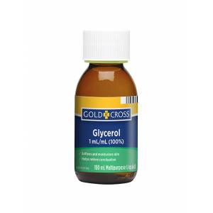 Gold Cross Glycerol Glycerin BP 100ml