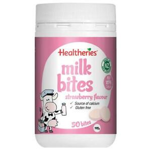 Healtheries Milk Bites Strawberry 50s