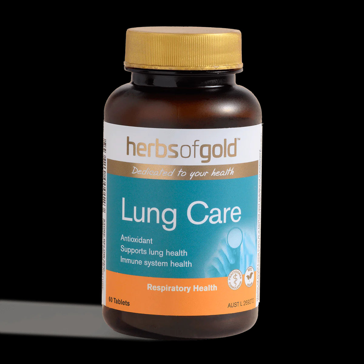 Herbs Of Gold Lung Care 60 Tablets