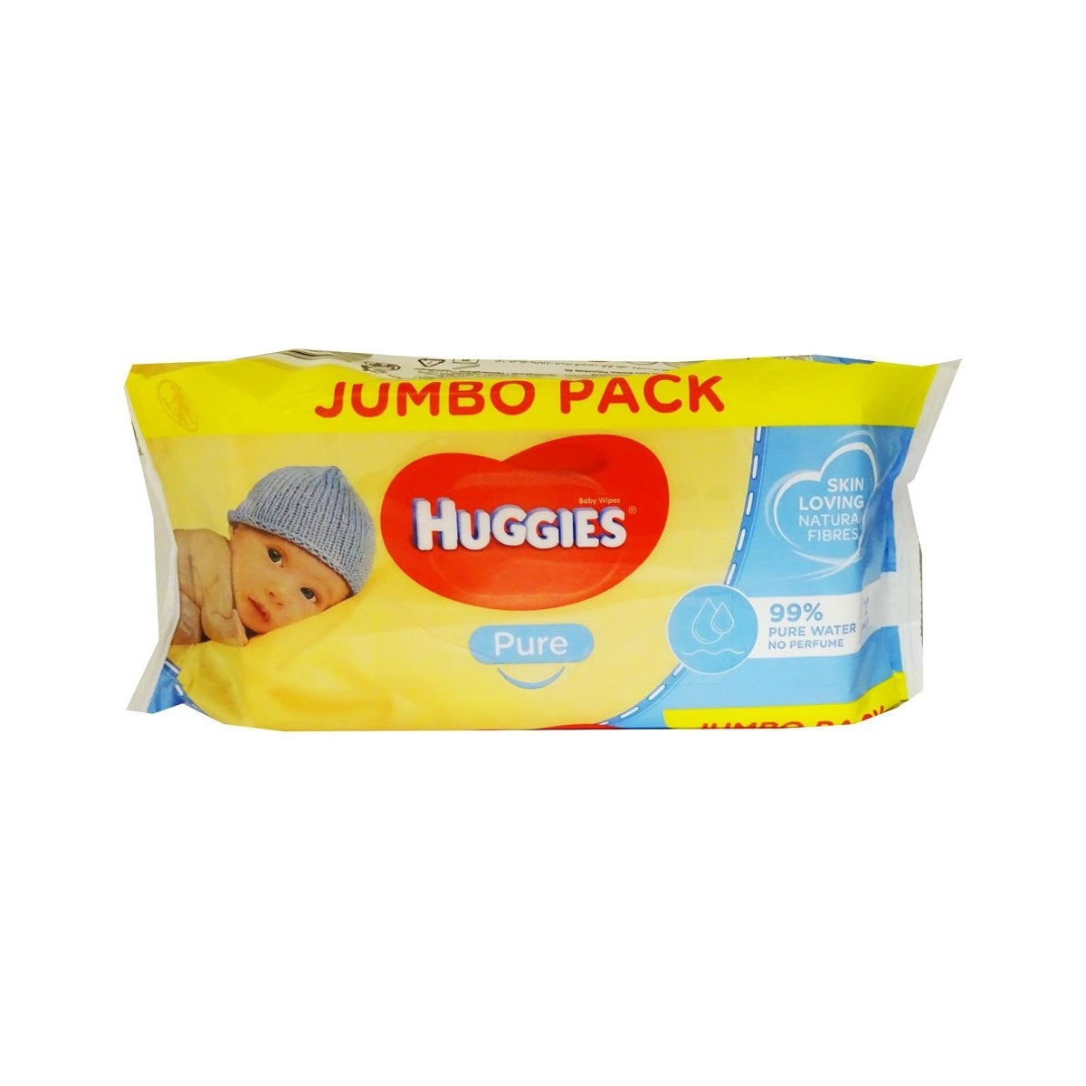 Huggies Pure Baby Cleansing Wipes 72 Pack