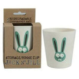 Jack N Jill - ที่เก็บข้อมูลย่อยสลายได้และ Rinse Cup Bunny