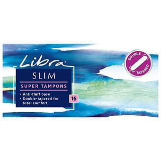 Libra Slim Super Tampons 16 Pack