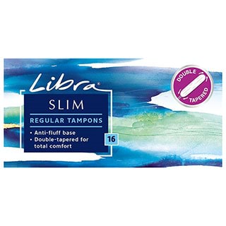 Libra Slim Regular Tampons 16 Pack