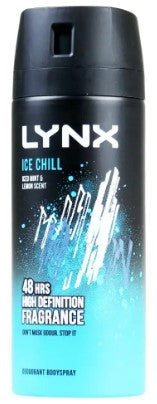 Lynx Body Spray Deodorant Ice Chill 150ml