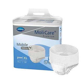 Molicare Premium Mobile 6 หยดใหญ่พิเศษ 14 แพ็ค