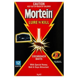 Mortein 杀灭和保护蟑螂药饵