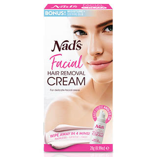 Nad's Facial Hair Removal Cream 28g