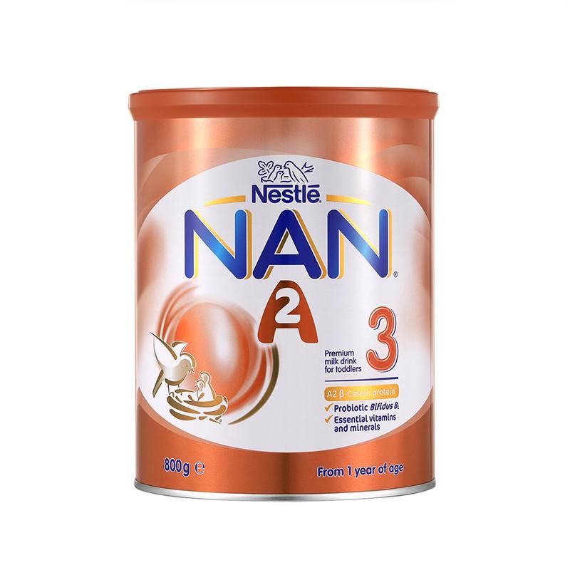 Nestle Nan A2 Toddler Milk Drink ขั้นตอนที่ 3 800 กรัม