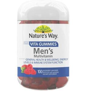 Natures Way Vita Gummies Mens Multivitamin 100 Pastilles