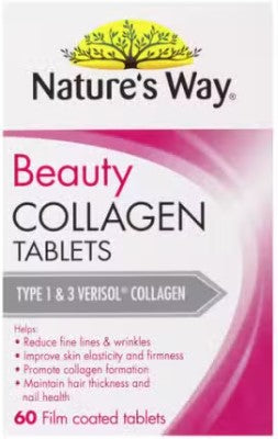 Nature's Way Beauty Collagen 60 เม็ด