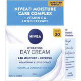 Nivea Hydrating Day Cream 24hr Moisture + Refresh SPF30 50ml