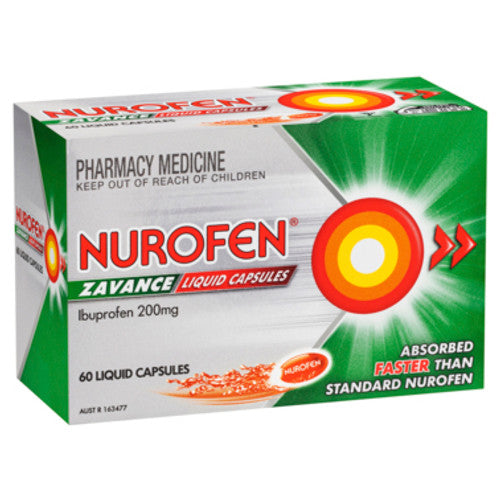 Nurofen Zavance 80 แคปซูลของเหลว