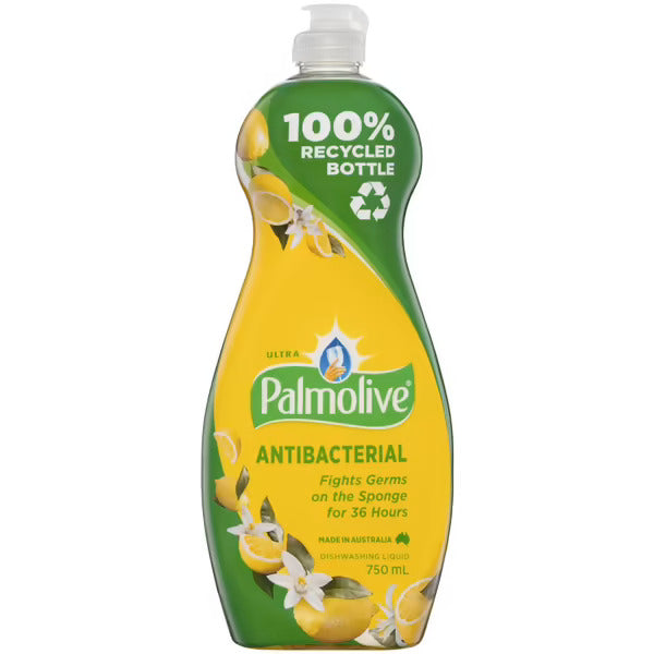 Palmolive Ultra Antibacterial Dishwashing Liquid Lemon 750ml