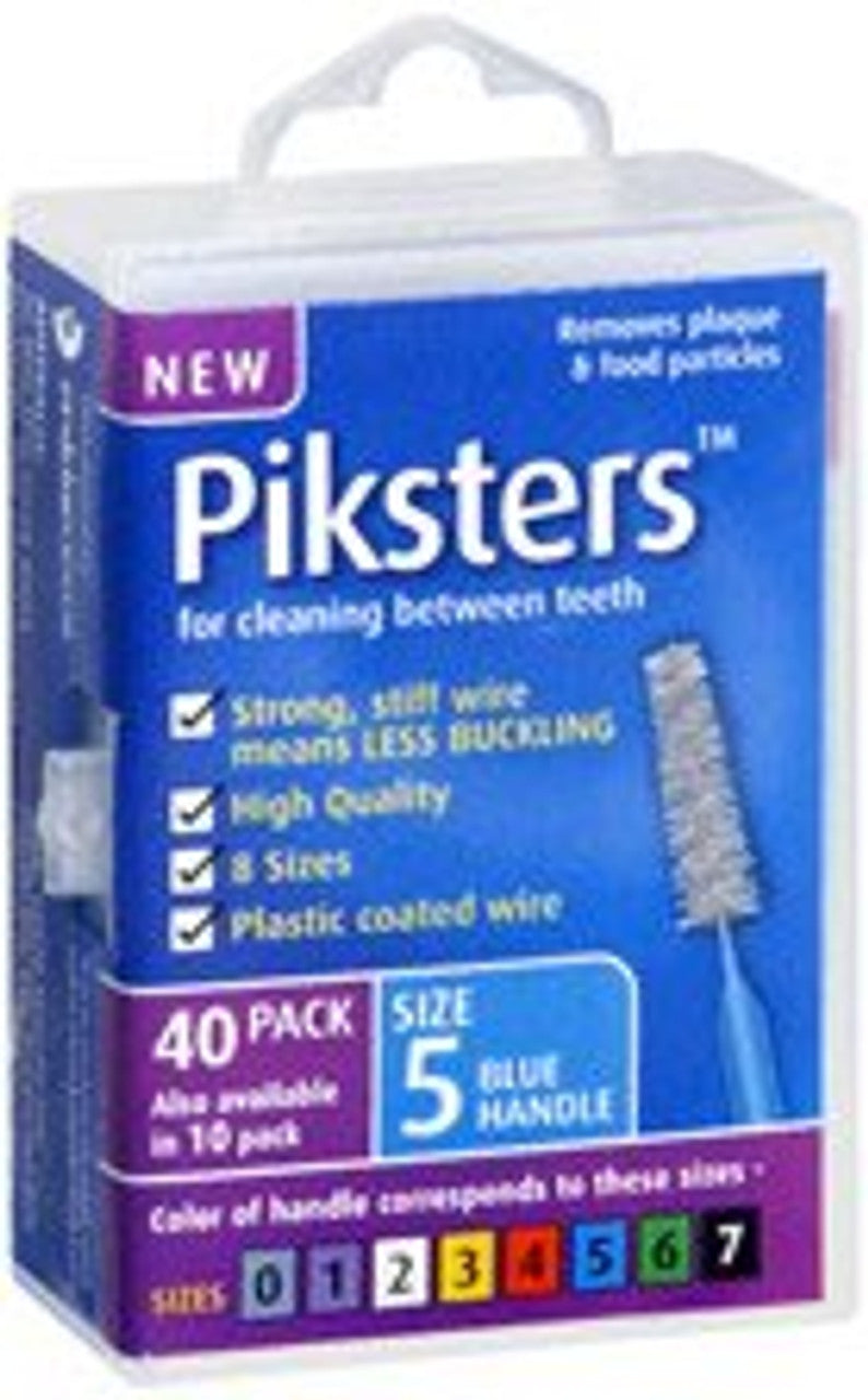 Piksters Interdental藍色手柄尺寸5刷40包