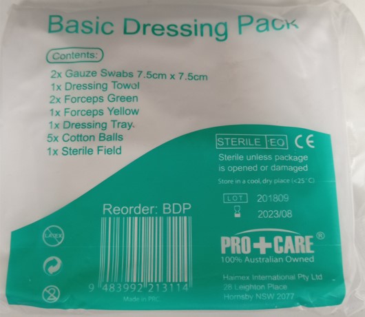 Pro+Care Basic Dressing Pack