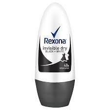 Rexona隱形黑色白色50ml