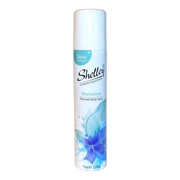 SHELLEY DEODORANT BODY SPRAY ความทรงจำ 75 มล.