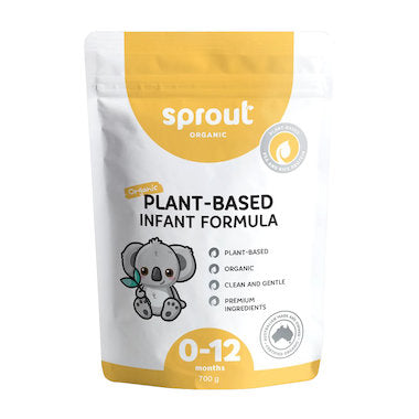 Sprout 0-12 个月有机植物基婴儿配方奶粉（700 克袋装）