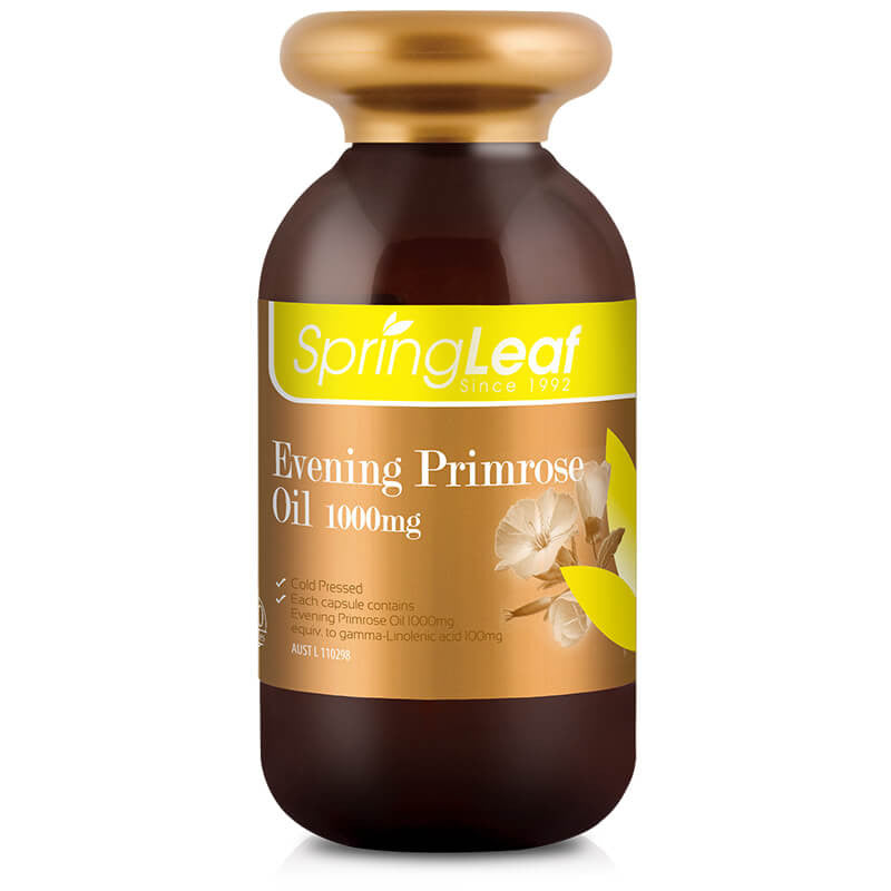 Spring Leaf Evening Primrose Oil 1,000 มก. 300 แคปซูล