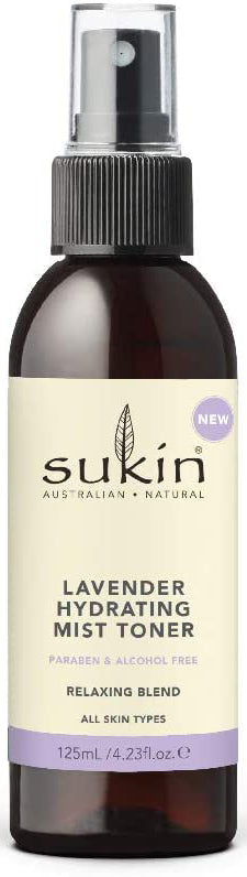 Sukin Lavender Hydrating Mist Toner 125ml